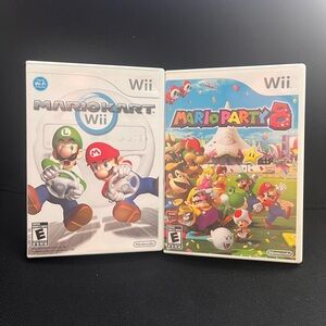 Wii Games Bundle Mariokart and Mario Party 8